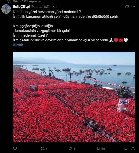 <p>CHP'li hesaplardan dolaşıma giren ve 'CHP 19 Mayıs 2025 mitingi' olarak paylaşılan görüntülerde İnce'nin aday olduğu zamandan posterlerin yer aldığı görüldü. </p>

<p> </p>

<p>CHP'li hesapların paylaşımına 'kendi kendilerini rezil ediyorlar' yorumları yapıldı. </p>

<p> </p>
