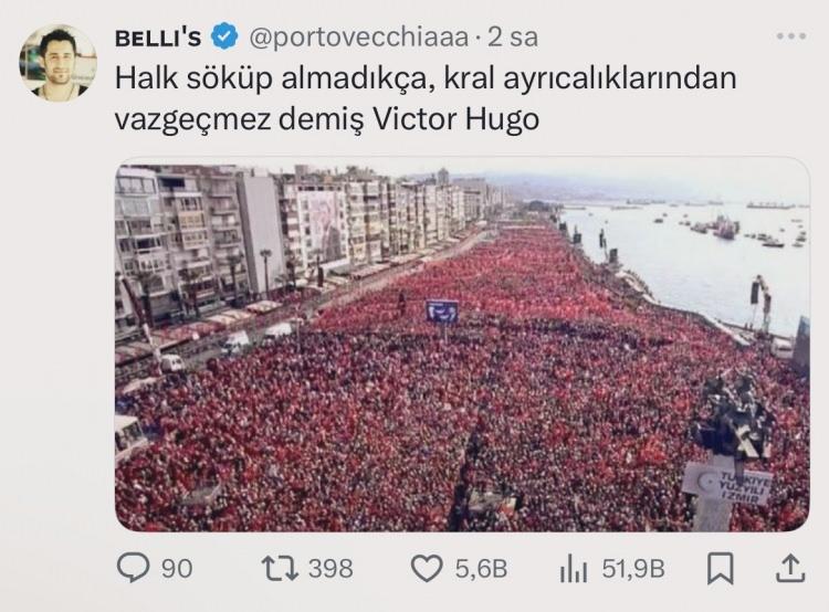 <p>Duman grubunun konser de verdiği miting ile ilgili görseller sosyal medya hesaplarında birçok CHP'li tarafından paylaşılmaya başlandı. Fakat skandal bir detay da ortaya çıktı.</p>