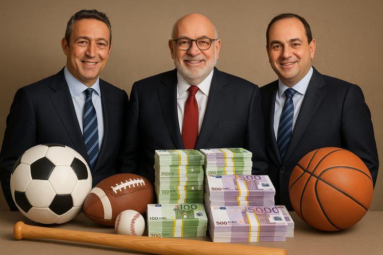 <p>Forbes'un, "Türkiye'nin en zenginleri" listesinde yer alan sporla ilişkili iş insanları, servetlerini futbol, basketbol ve voleybol başta olmak üzere pek çok sportif faaliyete aktarıyor.</p>
<p> </p>
<p>İşte milyar dolarlık kariyerlerini sporla birleştiren o isimler...</p>