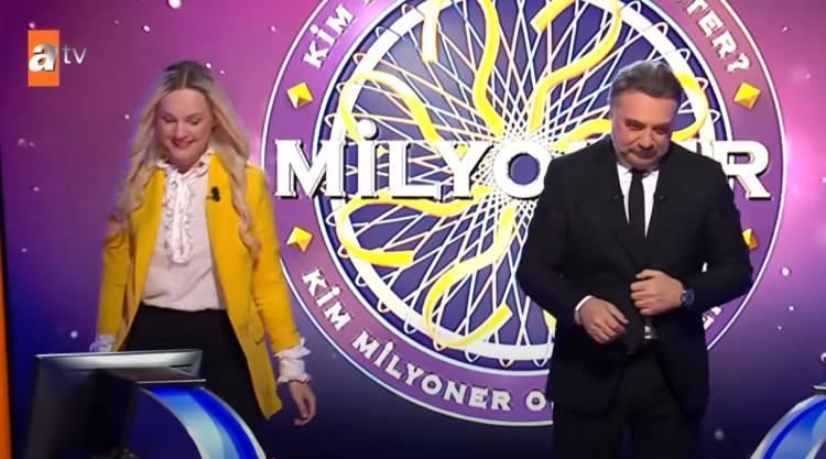 <p>Sosyal medya sayfasında gezi içerikleri üreten Franziska, Oktay Kaynarca'nın sunduğu bilgi yarışması programı olan Kim Milyoner Olmak İster'e katıldı.</p>