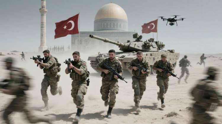 <p><span style="color:#B22222"><strong>"TÜRKİYE İSRAİL'İ EN DAR NOKTASINDAN İKİYE BÖLEBİLİR"</strong></span></p>
<p>Rubin’in analizine göre böyle bir çatışma; Doğu Akdeniz’de deniz muharebeleri, ABD yapımı uçakların karşılıklı çatışması ve hatta Türkiye’nin İsrail’i en dar yerinden ikiye bölme girişimi gibi ihtimalleri barındırıyor. </p>