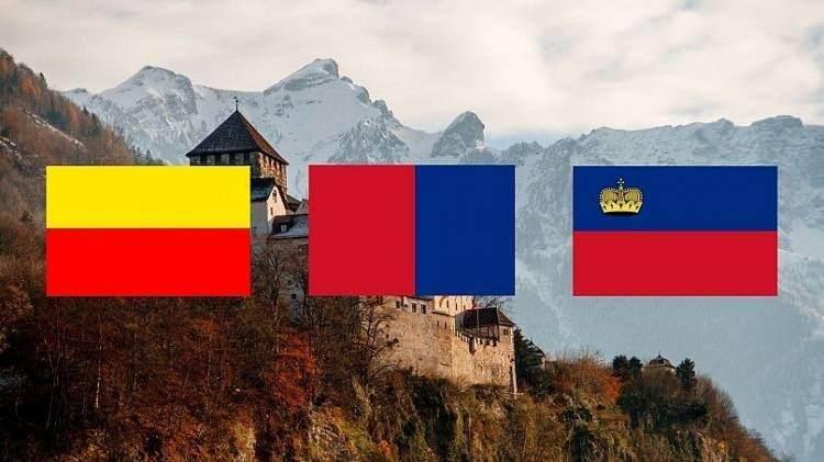 <p><span style="color:#B22222"><strong>32)  LIECHTENSTEIN</strong></span></p>

<p> </p>

<p>Mavi gökyüzünü, kırmızı ise halkın sıcaklığını; taç ise monarşiyi temsil eder.</p>

