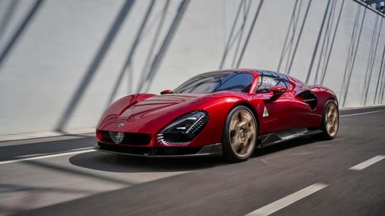 <p><strong><span style="color:#B22222">39)  ALFA ROMEO 33 STRADALE</span>  |  1 MİLYON DOLAR</strong></p>

<p> </p>

<p><strong>Azami Hız: </strong> 207 mil/saate<br />
<strong>Menzil:</strong>  240 mil (elektrikli)</p>
