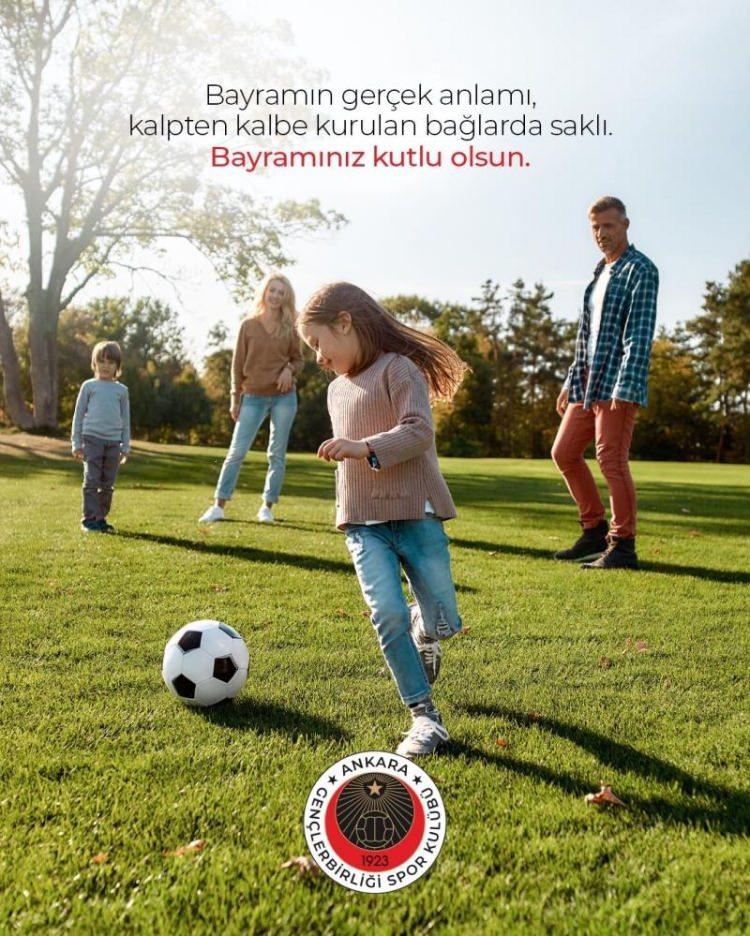 <p>Gençlerbirliği "Kurban Bayramı'nızı en içten dileklerimizle kutlar; huzur, sağlık ve mutluluk dolu bir bayram dileriz."</p>
