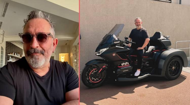 <p><em><strong>Komedyen Cem Yılmaz, yeni motosikletiyle gündem oldu.</strong></em></p>