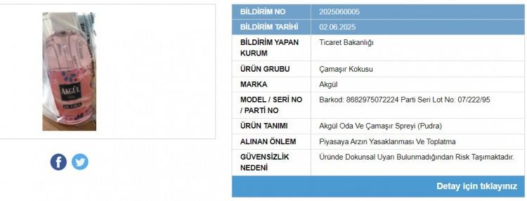 <p>Akgül markasına ait oda ve çamaşır spreyi</p>