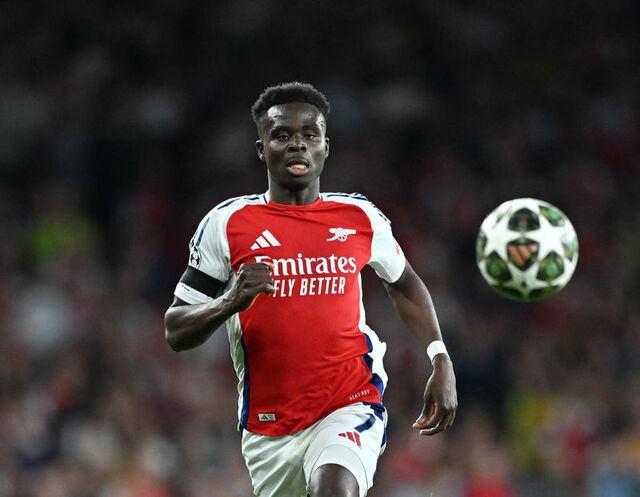 <p>14- Bukayo Saka (Arsenal) - 115.1 milyon Euro</p>