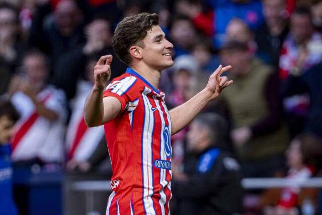 <p>9- Julián Álvarez (Atletico Madrid) - 126.0 milyon Euro</p>

