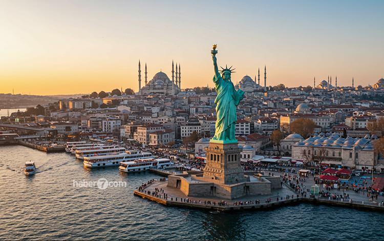 <p><span style="color:#B22222"><strong>ÖZGÜRLÜK HEYKELİ İSTANBUL'DA OLSAYDI</strong></span></p>

<p> </p>

<p>Bulunduğu yer: ABD</p>
