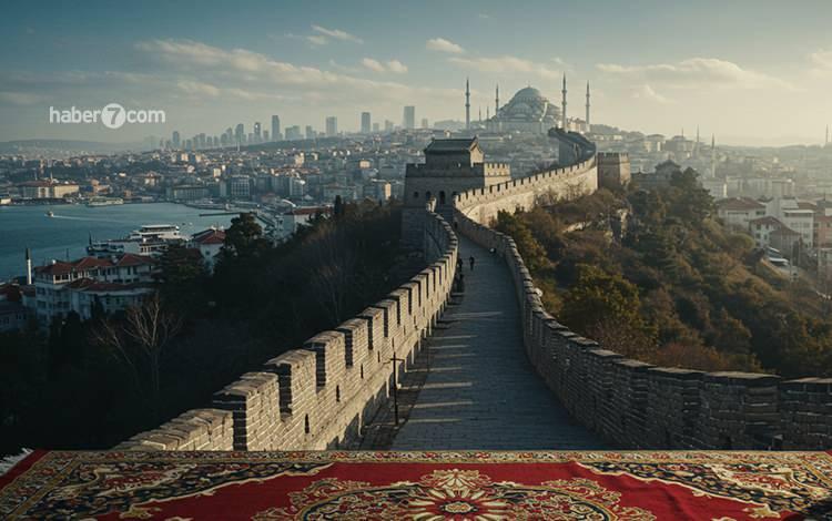 <p><span style="color:#B22222"><strong>ÇİN SEDDİ İSTANBUL'DA OLSAYDI</strong></span></p>
