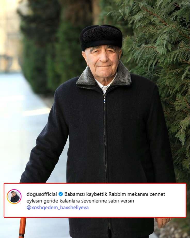 <p><span style="color:#800000"><strong>"BABAMIZI KAYBETTİK"</strong></span></p>

<p><span style="color:#000000">Kayınpederinin vefat haberini sosyal medya hesabından paylaşan ünlü şarkıcı; "<em><strong>Babamızı kaybettik Rabbim mekanını cennet eylesin geride kalanlara sevenlerine sabır versin"</strong></em> ifarelerini kullandı.</span></p>
