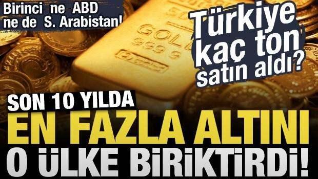 <p><span style="color:#B22222"><strong>İŞTE SON ON YILDA EN FAZLA ALTIN BİRİKTİREN ÜLKELER...</strong></span></p>
