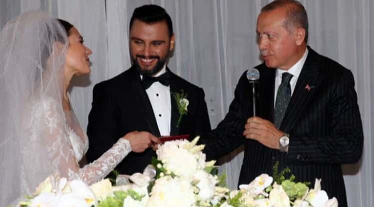 <p>2018 yılında dünyaevine giren çiftin nikah şahidi Cumhurbaşkanı Recep Tayyip Erdoğan olmuştu.</p>
