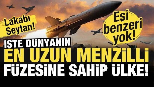 <p><span style="color:#B22222"><strong>İŞTE DÜNYANIN EN UZUN MENZİLLİ FÜZESİNE SAHİP OLAN ÜLKE!</strong></span></p>
