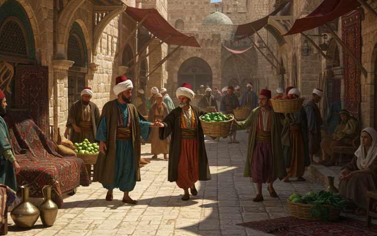 <p><span style="color:#B22222"><strong>4) KUDÜS'E BARIŞ VE HUZURU GETİRDİ</strong></span></p>
<p> </p>
<p>Kudüs’e “Müslümanların barış ve huzur içinde yaşadığı şehir” kimliği kazandırıldı.</p>