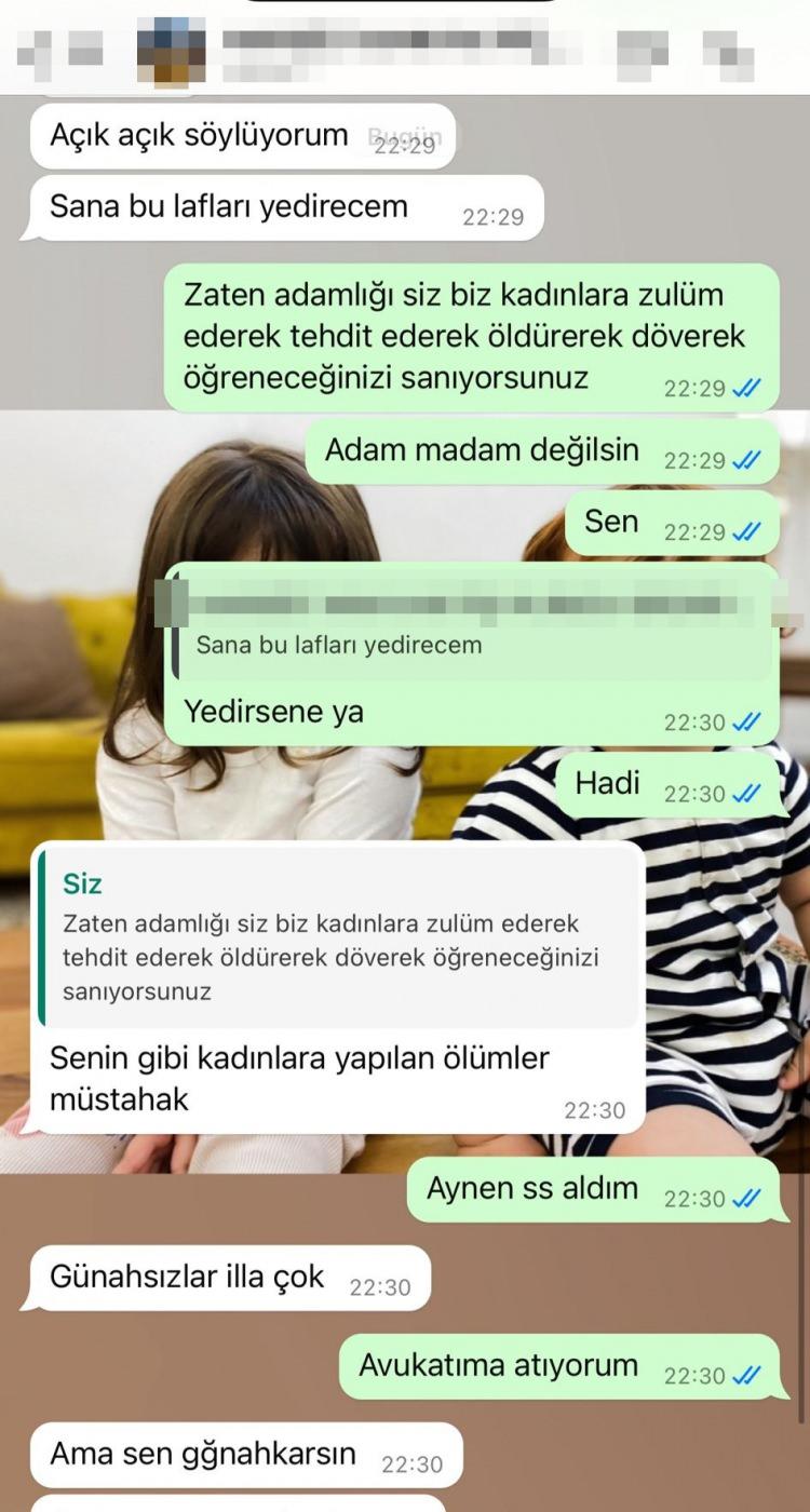 <p><span style="color:#A52A2A"><strong>"ÖLMEDEN SESİMİ DUYURMAK İSTİYORUM"</strong></span></p>

<p>Eşiyle yaşadığı sorunları anlattığı görüntüyü sosyal medyada paylaşarak destek isteyen Meryem G. <strong>"Ölmeden sesimi duyurmak istiyorum. Eşim Almanya’da yaşıyor ama sürekli beni telefonla ya da arkadaşları aracılığıyla arayarak tehdit ediyor. ‘Geldiğimde seni öldüreceğim. Gelmezsem başkaları var, onlar yapacak’ diyor. Bu tehditler artık dayanılmaz hale geldi. Susmak istemiyorum."</strong> dedi.</p>
