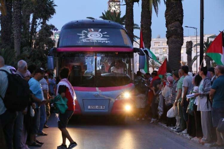 <p>Fas'tan "Filistin için Ulusal Eylem Grubu" isimli sivil toplum kuruluşu koordinatörü Abdulhafiz es-Sariti, AA muhabirine yaptığı açıklamada, Küresel Gazze Yürüyüşü için Fas'tan Mısır'a havayoluyla ulaşacaklarını ve Kahire'den Refah Sınır Kapısı'na geçeceklerini söyledi.</p>