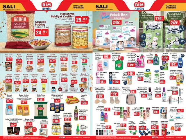 <p><span style="color:#FF0000"><strong>BİM 24 Haziran 2025 Salı Aktüel Kataloğu</strong></span></p>