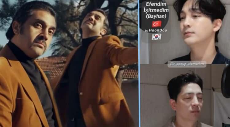 Bayhan rüzgarı Güney Kore'de: Dünyaca ünlü grup Hoondoo'dan 'Efendim İşitmedim' şovu! 