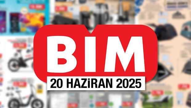 <p><strong><em>BİM 20 Haziran 2025 aktüel ürünler kataloğu yayımlandı! Elektrikli bisiklet, 65 inç TV, kamp malzemeleri, çeyiz seti ve daha fazlası sürpriz fiyatlarla BİM’de!</em></strong></p>