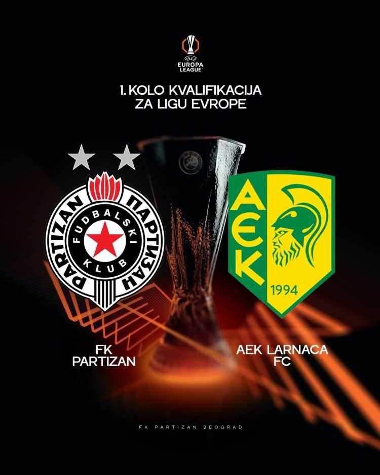 <p>AEK Larnaca (Güney Kıbrıs Rum Kesimi)-Partizan (Sırbistan)</p>