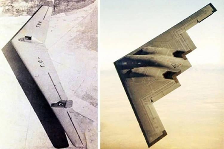 <p>THK-13. Bu hava aracı, B-2 gibi kuyruksuz bir tasarıma sahipti ve temel olarak bir planördü. Ağırlıklı olarak kumaş kaplamalı ahşaptan inşa edilen THK-13'te pilot, kanat ortasında açık bir kokpitte oturuyordu.</p>
<p> </p>