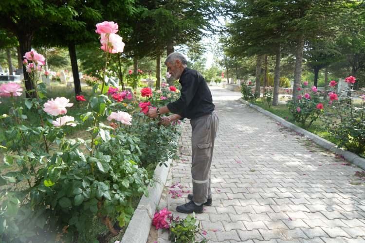 <p><span style="color:#A52A2A"><strong>"KAFAYI BOZDU" DİYENLERE KULAK ASMADI</strong></span></p>
<p>Maddi karşılık beklemeden yaptığı işe karşı <strong>"kafayı bozdu"</strong> diyenlere kulak asmadan görevine devam eden Boran, mezarlığa olan bağlılığını <strong>"Gerçek dostlarım burada yatıyor."</strong> diyerek dile getiriyor.</p>