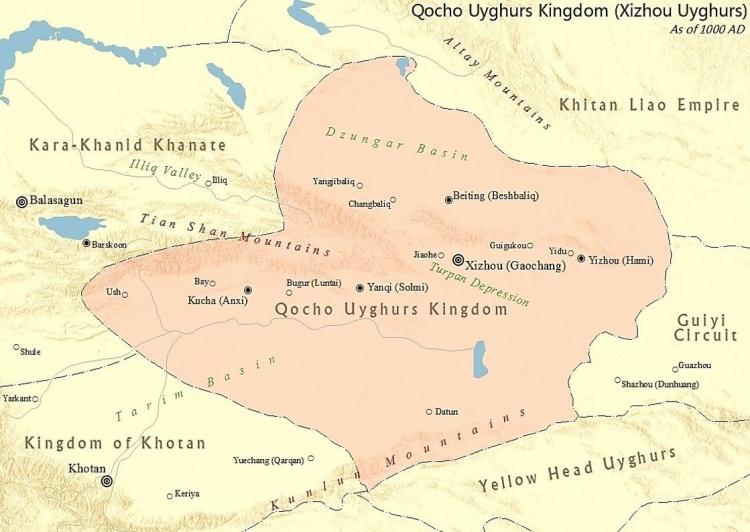 <p>KARAHOCA UYGUR KRALLIĞI:</p>
<p> </p>
<p>991-1209</p>
<p> </p>