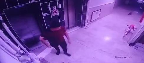 <p>O anlar, binanın güvenlik kamerasına yansıdı. Görüntülerde, Ahmet Ş.’nin kediyi binanın güvenlik kamerasına gösterip yere fırlattığı, daha sonra giriş kapısını açıp dışarı çıkmasını sağladığı görüldü.</p>
<p> </p>