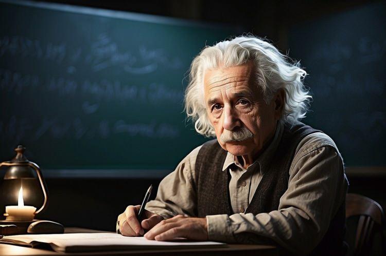 <p><strong><span style="color:#B22222">ALBERT EINSTEIN</span> | ATEİST</strong> (Yahudiydi)</p>
<p> </p>
<p>Albert Einstein kendisini ateist olarak tanımlamamış, daha çok agnostik ya da “<strong>dini inancı olmayan dindar” </strong>biri olarak görmüştür.</p>