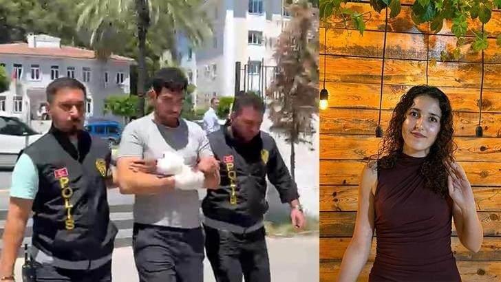 <p>Nazife Ateş'in üzerine oturarak bıçaklamayı sürdüren Mehmet Ateş'i, komşular uzaklaştırmaya çalıştı. </p>