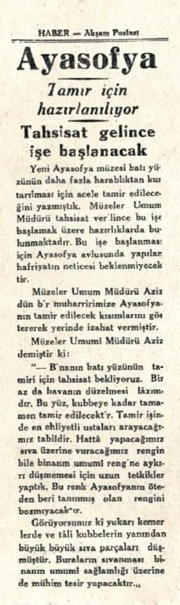<p>11 Şubat 1935 - Haber Gazetesi</p>