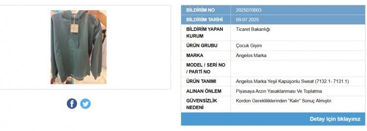 <p><strong>Angelos Marka Kapüşonlu Sweat Çocuk Giyim</strong></p>
