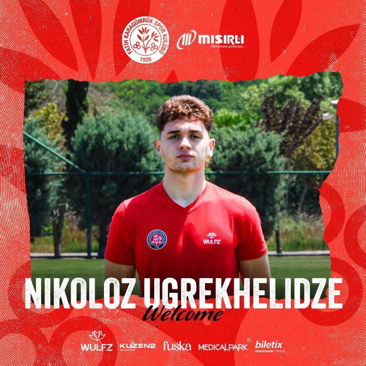 <p>Nikoloz Ugrekhelidze<br />
<br />
Fatih Karagümrük<br />
<br />
Stoper</p>