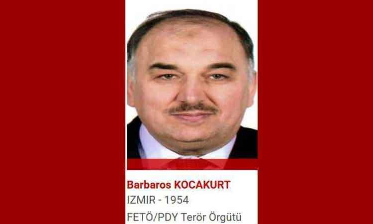<p><strong><span style="color:#B22222">BARBAROS KOCAKURT</span>  |  FETÖ / PDY</strong></p>
