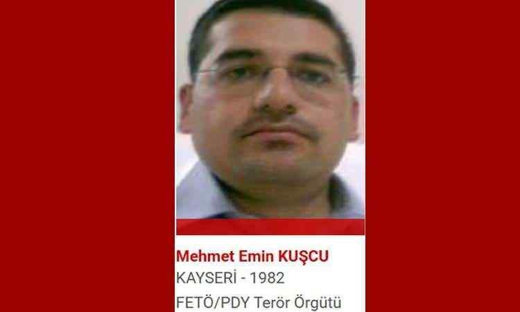 <p><strong><span style="color:#B22222">MEHMET EMİN KUŞÇU</span> | FETÖ - PDY</strong></p>