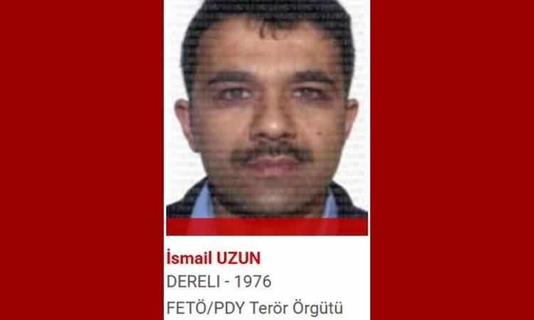 <p><strong><span style="color:#B22222">İSMAİL UZUN </span> | FETÖ - PDY </strong></p>