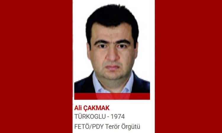 <p><strong><span style="color:#B22222">ALİ ÇAKMAK</span>  |  FETÖ - PDY</strong></p>
