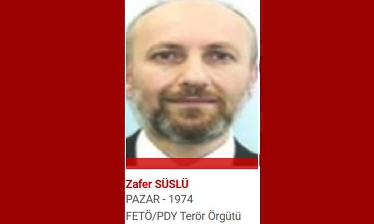 <p><strong><span style="color:#B22222">ZAFER SÜSLÜ</span>  |  FETÖ - PDY TERÖR ÖRGÜTÜ</strong></p>
