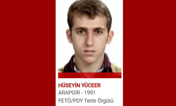 <p><strong><span style="color:#B22222">HÜSEYİN YÜZEER</span>  |  FETÖ - PDY TERÖR ÖRGÜTÜ</strong></p>
