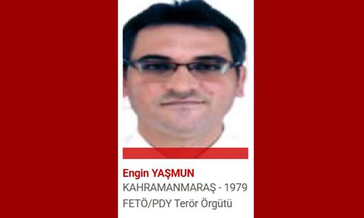 <p><strong><span style="color:#B22222">ENGİN YAŞMUN </span> |  FETÖ - PDY TERÖR ÖRGÜTÜ</strong></p>
