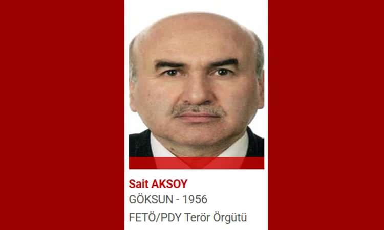 <p><strong><span style="color:#B22222">SAİT AKSOY </span> | FETÖ - PDY TERÖR ÖRGÜTÜ</strong></p>