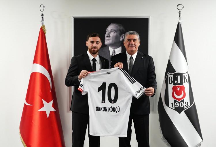 <p>Siyah-beyazlı takımdan KAP'a yapılan açıklamada Benfica'ya 25 Milyon Euro bonservis bedeli ödeneceği ve Orkun'un da Beşiktaş'tan senelik 5 milyon euro maaş kazanacağı aktarıldı.</p>