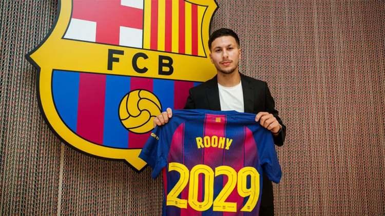 <p>Roony Bardghji ➡ Barcelona</p>