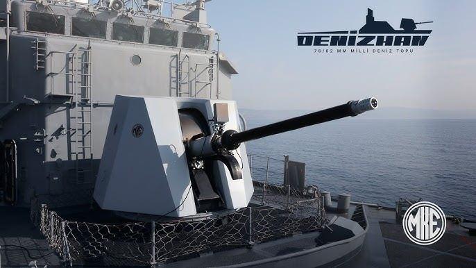 <p>Hava savunma, su üstü harbi ve kara bombardımanı görevlerinde kullanılmak üzere tasarlanan Millî Deniz Topu <strong>DENİZHAN</strong>, 20 kilometre menzile ve <strong>dakikada 80 atış </strong>yapabilme kapasitesine sahip.</p>