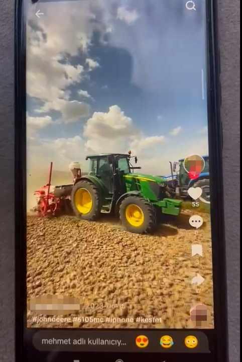 <p>Videoları paylaşan kişi, traktörün tarlasını ücret karşılığı süren B.Ö.’nün olduğunu söyleyince Işık, bu kez B.Ö.’ye ulaştı. B.Ö. ise 2023 yılında traktörü bir bayiden ruhsatsız şekilde satın aldığını, şimdi de ismini söylemediği başka birine verdiğini belirtti.</p>