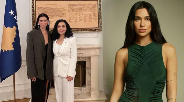 Kosova Cumhurbaşkanı paylaştı! Dua Lipa için kararname çıktı