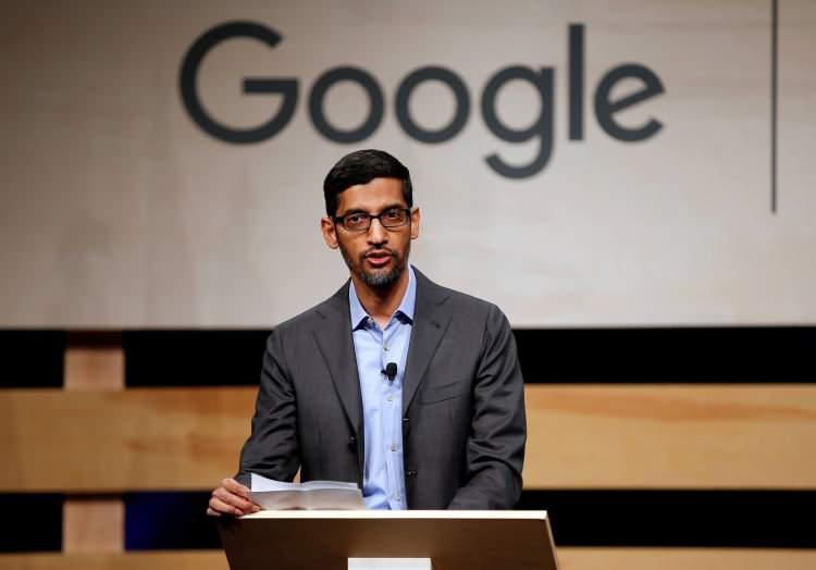 <p><span style="color:#B22222"><strong>6. Sundar Pichai</strong></span></p>
<p> </p>
<p>Ağustos 2015'ten beri Google'ın CEO'luk görevini yürüten Hindistan doğumlu yönetici.</p>