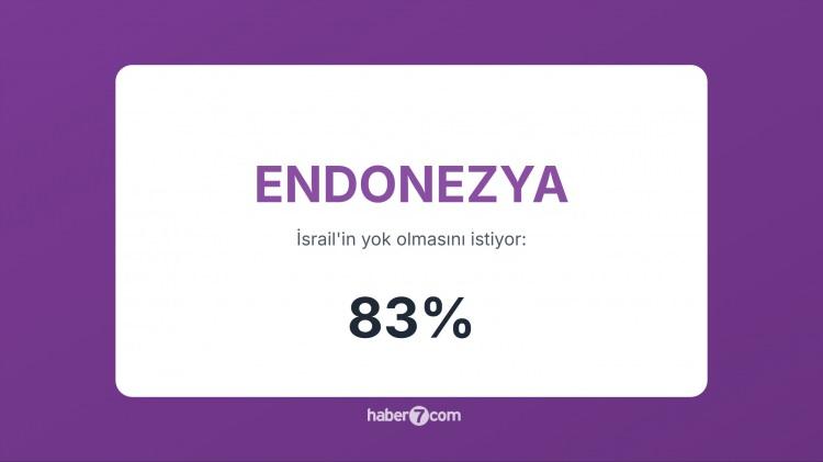 <p><span style="color:#B22222"><strong>10) ENDONEZYA</strong></span> | İsrail’i tanımıyor, Filistin'e koşulsuz destek veriyor.</p>