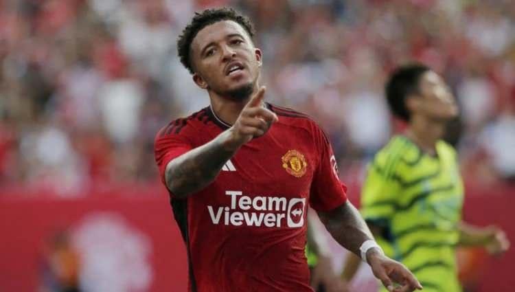 <p>2021'de Manchester United'ın 85 milyon euro bonservisle kadrosuna kattığı Sancho, İngiliz devinde düşünülmüyor.</p>
